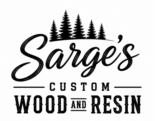 Sarge's custom wood and resin 